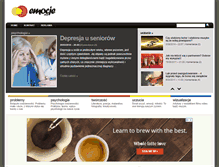 Tablet Screenshot of emocje.net.pl